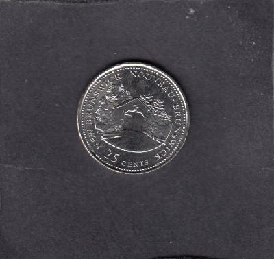 Beschrijving: 25 Cent  NEW BRUNSWICK